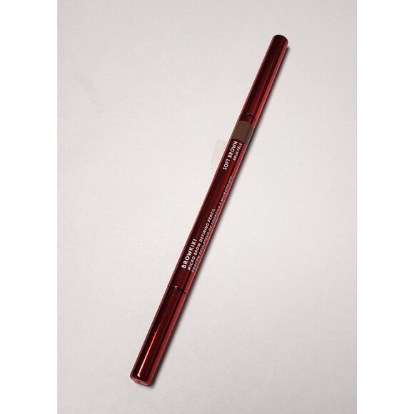 One/Size BrowKiki Micro Brow Defining Pencil Full Size Soft Brown NWOB - Picture 2 of 2